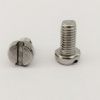 flat slotted machine screws