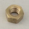 hex nuts brass plated
